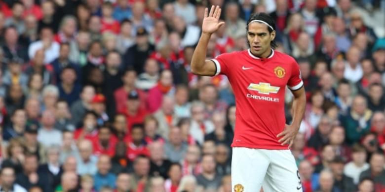 Striker Manchester United asal Kolombia, Radamel Falcao.