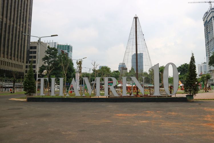 Halaman depan Pusat Kuliner MH. Thamrin, Jakarta Pusat 