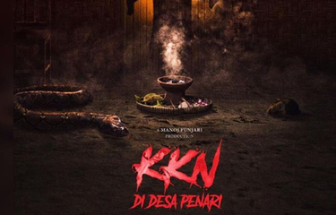 Poster film horor KKN di Desa Penari.