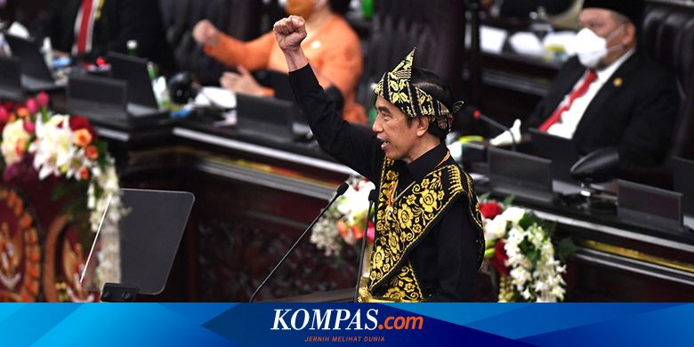 Rangkuman Pidato Jokowi Dari Membajak Krisis Hingga Mereka Yang Paling Agamis Halaman All Kompas Com