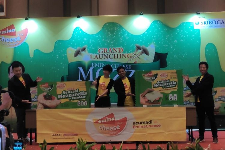 Peluncuran Emina Cheese Mozza di Hotel Luminor Jakarta, Rabu (16/11/2022). 