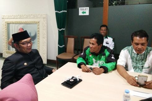 Cerita Pengemudi Ojek Online Belajar dari Anak untuk Promosikan Ridwan Kamil-Uu ke Penumpang