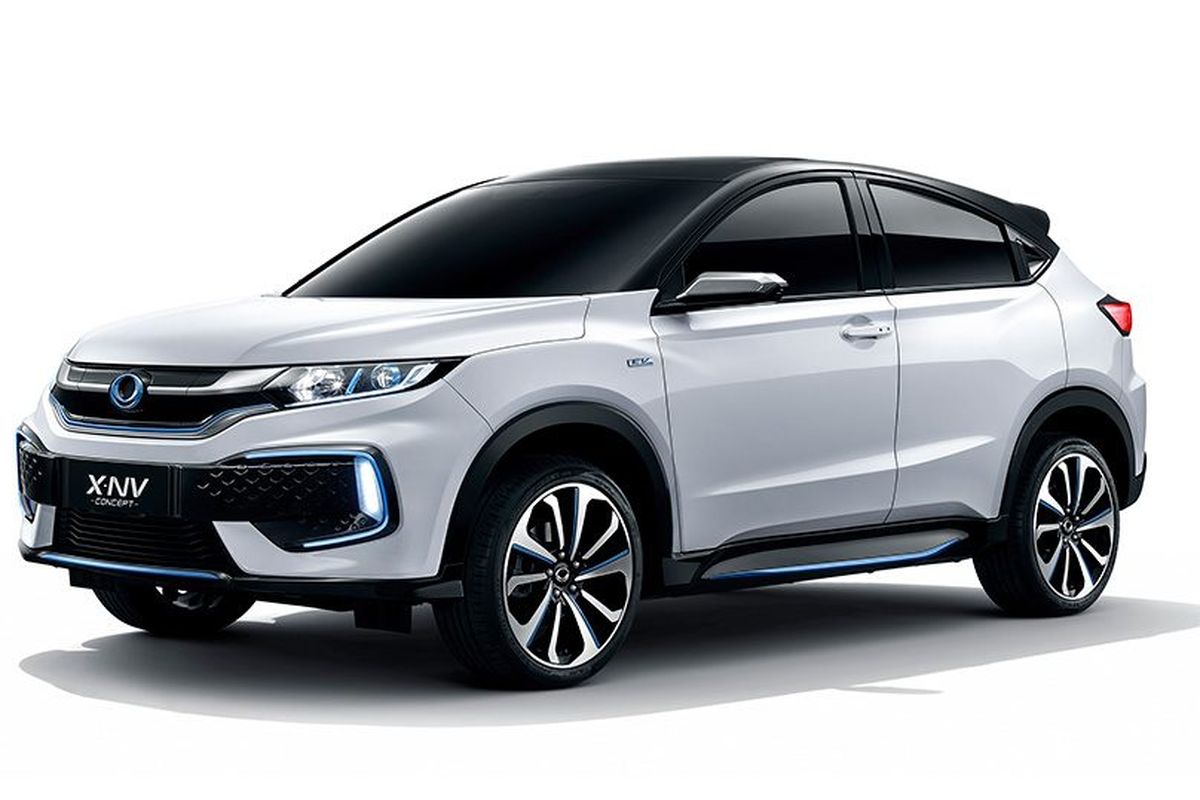 Honda XN-V mobil listrik garapan Dongfeng Honda dikenalkan di Shanghai Auto Show 2019