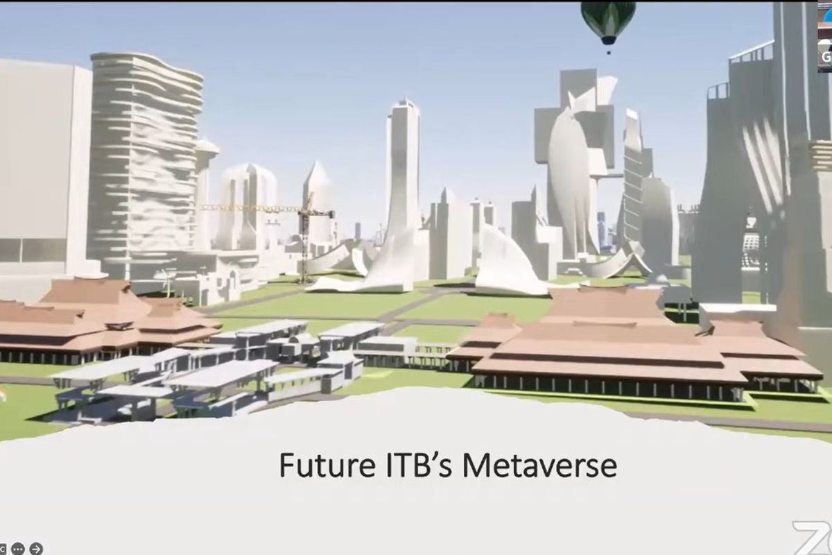 Riset dan Pengembangan Digital Twin Wujudkan Kampus ITB dalam Dunia Metaverse