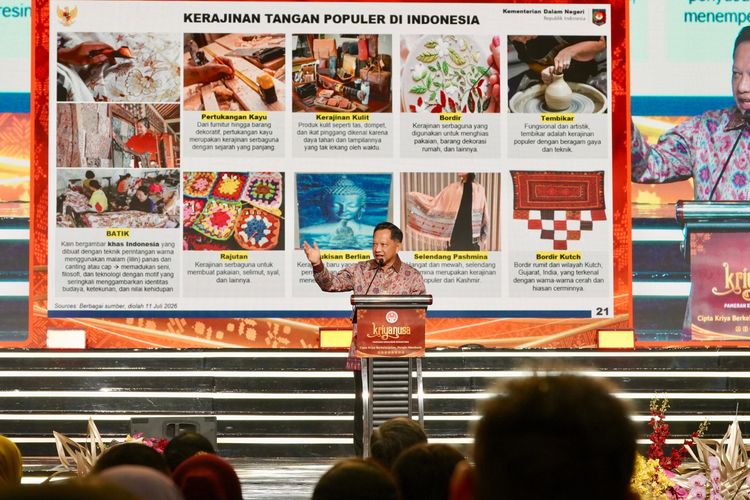 Tutup Rangkaian Acara Kriyanusa 2026, Mendagri Tito: Potensi Kerajinan Indonesia Luar Biasa