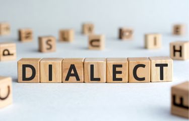 ilustrasi dialek