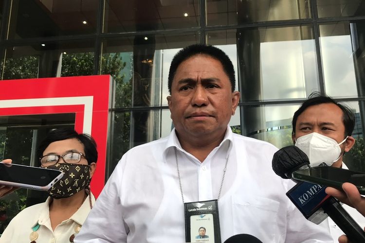 Ketua Serikat Pekerja Garuda Indonesia (Sekarga) Tomy Tampatty memberi dukungan kepada KPK untuk mengusut dugaan korupsi pengadaan pesawat di Garuda Indonesia, Selasa (9/11/2021).