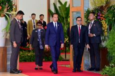 Pembukaan Indonesia-Africa Forum, Jokowi Sambut PM Timor Leste dan Presiden Ghana