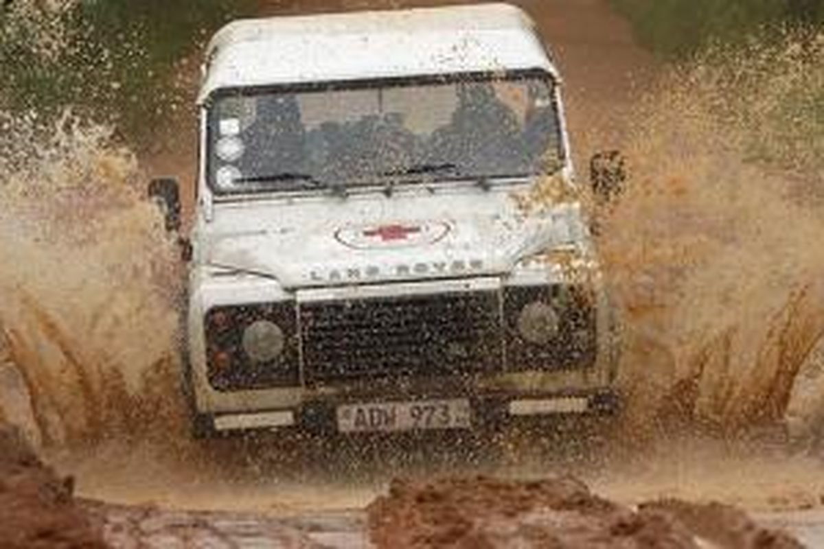 Land Rover bekerjasama dengan Palang Merah Iinternasional selama 60 tahun.