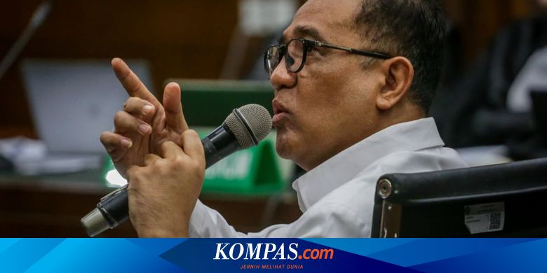 Natal Pertama di Tahanan, Rafael Alun Dapat Kiriman Nasi Ayam dan Susu