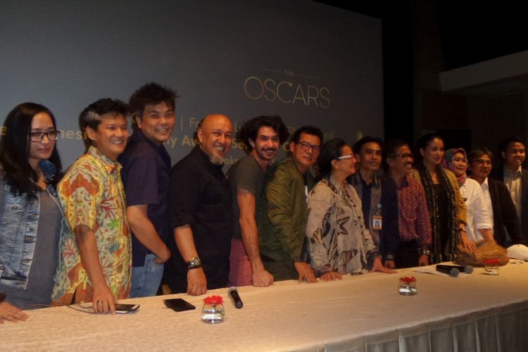 Pengumuman film Turah menjadi wakil Indonesia dalam seleksi untuk masuk nominasi Academy Awards 2018 pada kategori Best Foreign Language, di Plaza Indonesia XXI, Jakarta Pusat, Selasa (19/9/2017).