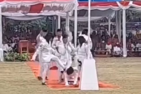 Viral Video Paskibraka Berjoget di Depan Tiang Bendera, Camat: Euforia Spontan Usai Upacara