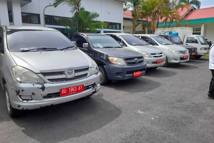 Kendaraan Dinas Dikuasai mantan pejabat Pemkot Bengkulu disita jaksa