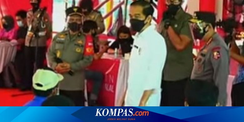 Jokowi Targetkan 2 Juta Vaksinasi Covid-19 Per Hari mulai Agustus - Vimarsana News