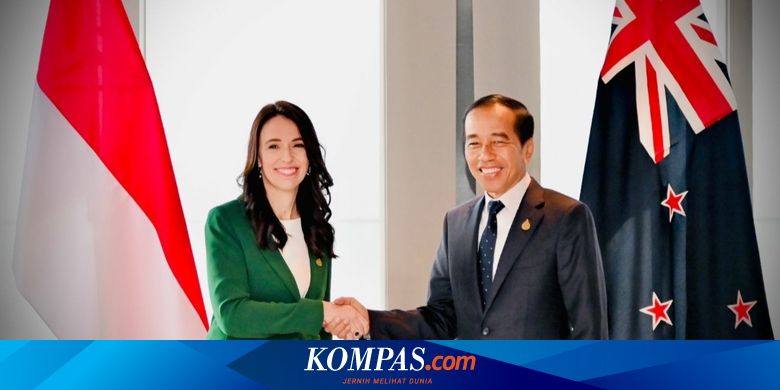 Jokowi Bertemu Jacinda Arden di Bangkok, Bahas Kerja Sama Ekonomi