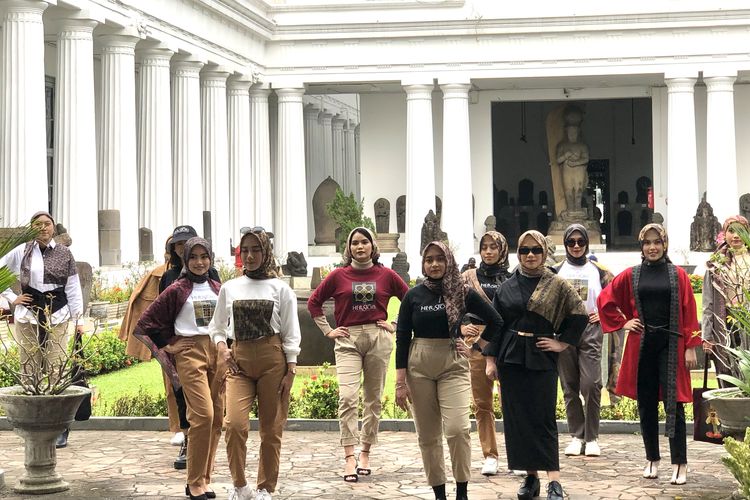 Trunk show di Taman Arca, Museum Nasional