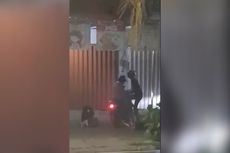 Viral Video Pria di Makassar Aniaya Kekasihnya di Pinggir Jalan