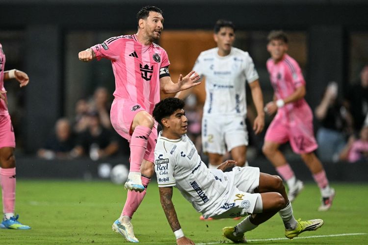 Hasil Inter Miami Vs Atletico San Luis 4-2: Messi Cetak Brace, Herons Hajar Wakil Meksiko