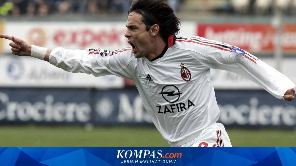 Momen Pippo Inzaghi dan Kaka Jadi Monster Gol AC Milan 20 Tahun Silam