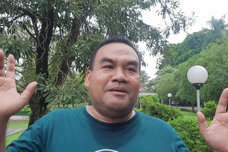 Bupati Blora, Arief Rohman saat ditemui awak media usai kirab piala Adipura di Alun-alun Blora, Jawa Tengah, Minggu (10/3/2024)