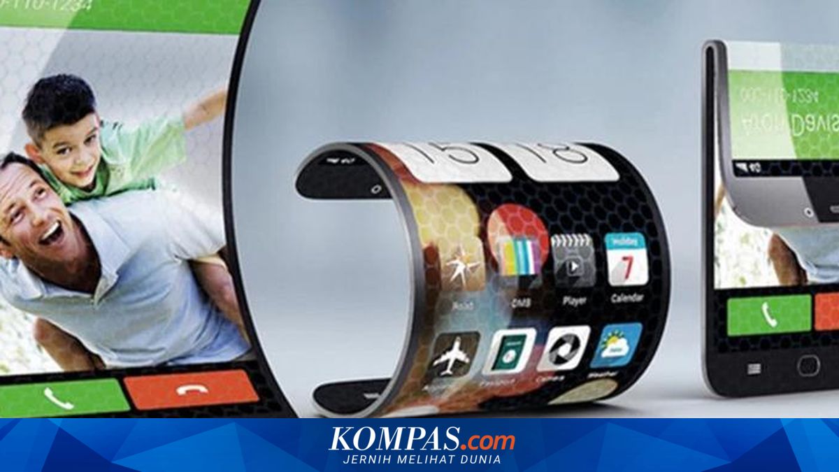 Smartphone Layar Lipat Pertama di Dunia Meluncur November?