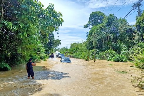 Terbesar dalam 20 Tahun, Banjir di Malinau Meluas ke Kabupaten Nunukan Kaltara