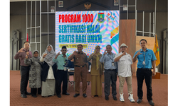 Hadiri Program 1.000 Sertifikasi Halal, Wakil Wali Kota Cilegon: Semoga UMKM Cilegon Berkembang