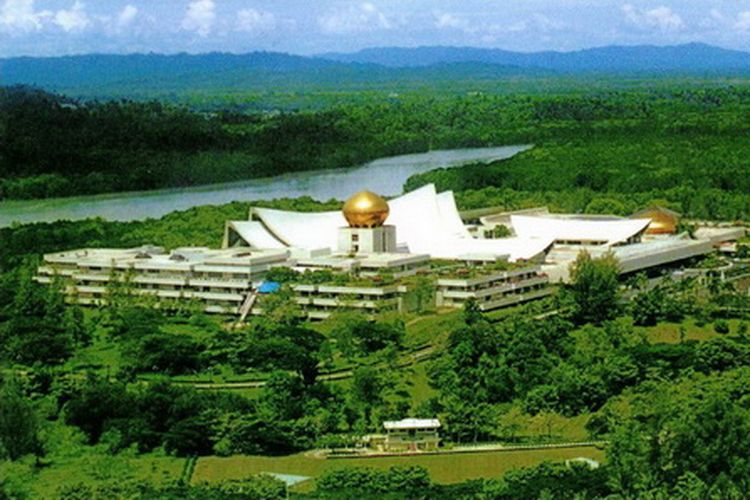 Istana Nurul Iman, Brunéi Darussalam.