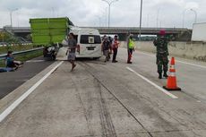 Sopir Hilang Konsentrasi, Minibus Tabrak Truk Fuso di Tol Lampung, 4 Tewas, 10 Luka-luka