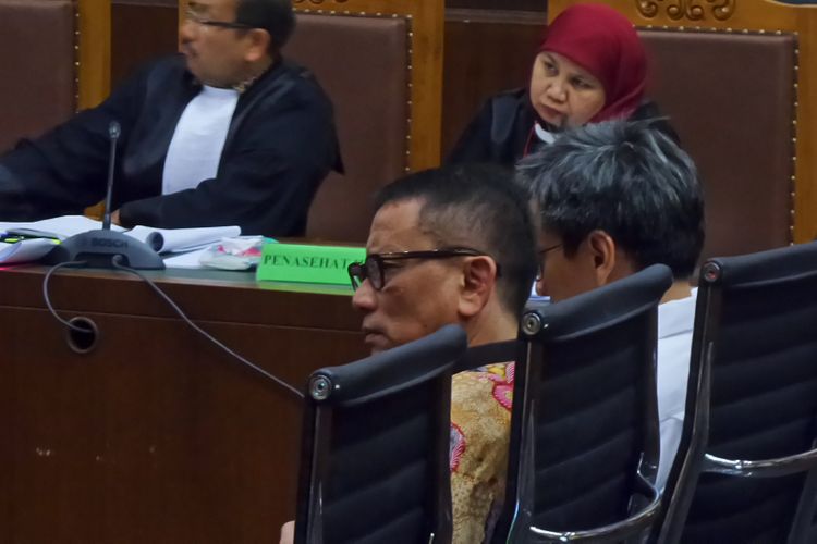 Direktur Jenderal Pajak Ken Dwijugiasteadi di Pengadilan Tipikor Jakarta, Rabu (31/5/2017).