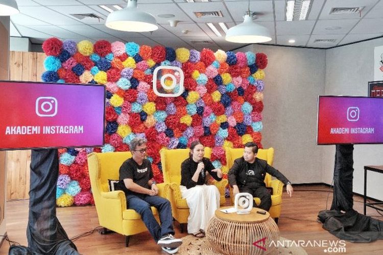 Peluncuran Akademi Instagram di kantor Instagram, Jakarta, Jumat (19/7/2019).