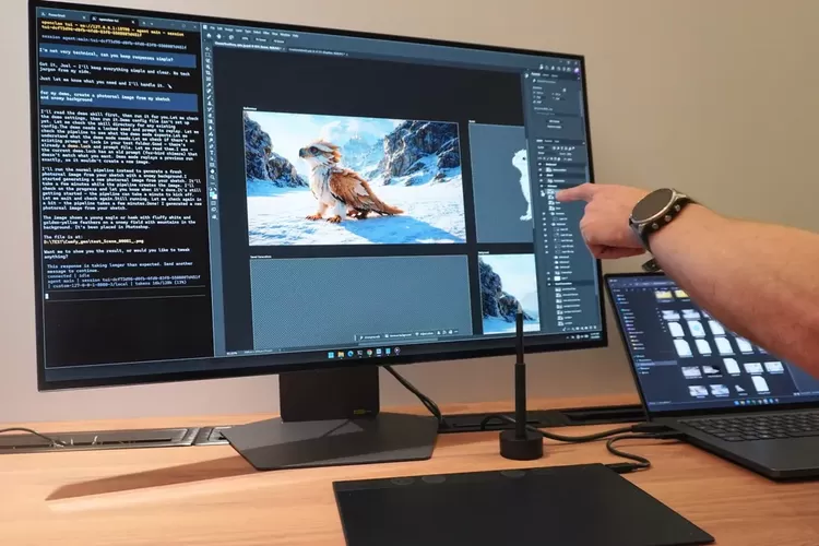 Pengujian chip Nvdia RTX Spark.