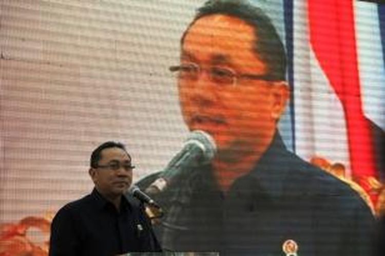 Zulkifli Hasan ketika menjabat sebagai Menteri Kehutanan