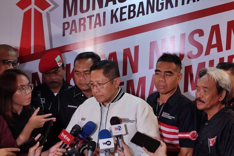 Ketua Umum Partai Kebangkitan Nusantara (PKN ), Anas Urbaningrum.