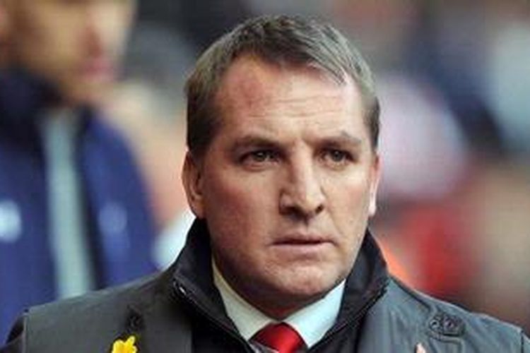 Pelatih Liverpool, Brendan Rodgers.