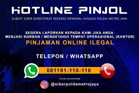 Hubungi Nomor Ini jika Jadi Korban atau Mengetahui Kantor Pinjol Ilegal