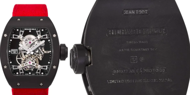 Jam tangan Richard Mille Prototipe RM 027 AK-CA