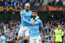 Aston Villa Vs Man City, Silva dan Aguero Incar Rekor Duo Chelsea