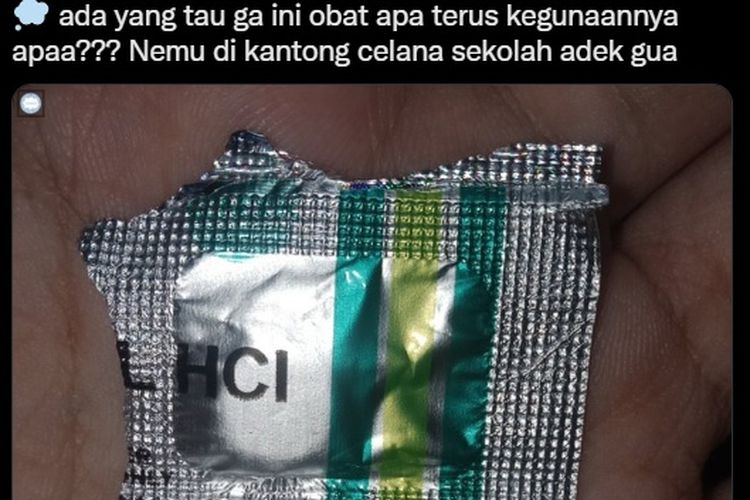 Viral unggahan berisi obat Tramadol disebut rawan disalahgunakan