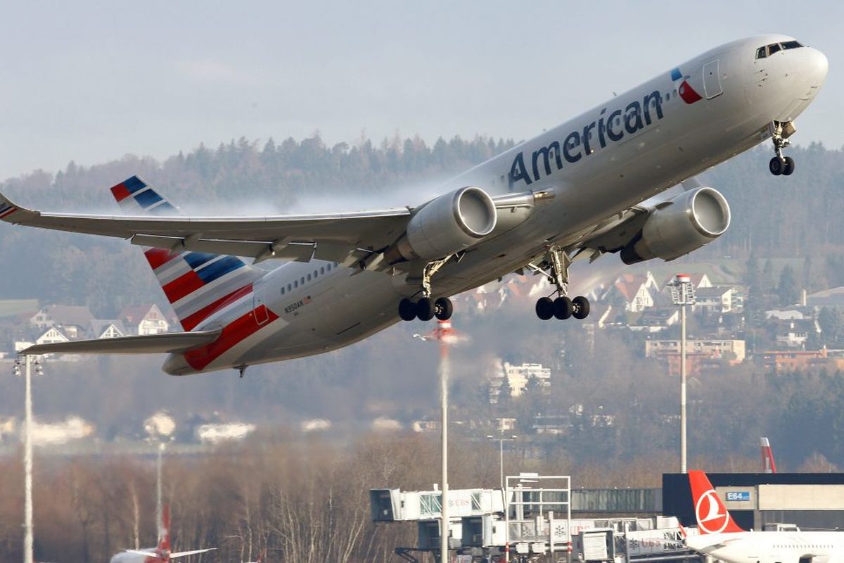 American Airlines Boeing 767-300ER. 