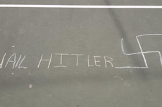 Bikin Coretan Gambar Swastika dan Tulisan "Hail Hitler", Bocah 12 Tahun Ditahan