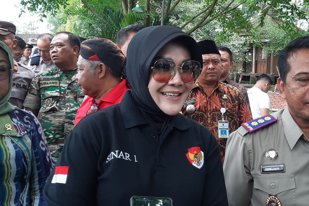 Bupati Klaten Sri Mulyani di Klaten, Jawa Tengah, Jumat (3/2/2023).