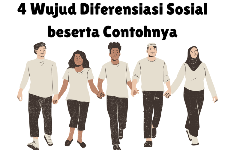 Diferensiasi sosial adalah pembeda golongan masyarakat secara horizontal. Diferensiasi sosial meliputi ras, etnis, agama, dan jenis kelamin.