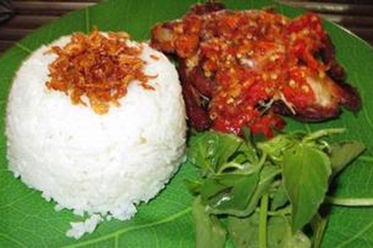 Menu di Warung Sate Gajah, Depok