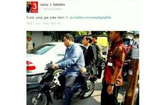 Foto Jokowi Naik Motor Ini Bikin Heboh Media Sosial