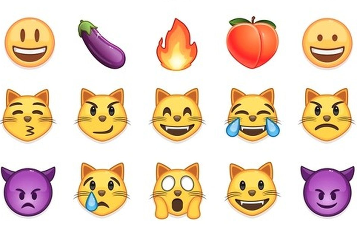 Kumpulan emoji di aplikasi pesan instan Telegram