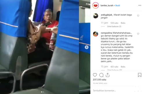 [FAKTA] Video Perempuan Bentak Petugas KAI di Dalam Kereta