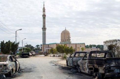 Militer Mesir Klaim Sudah Balas Penyerang Masjid dalam Serangan Udara