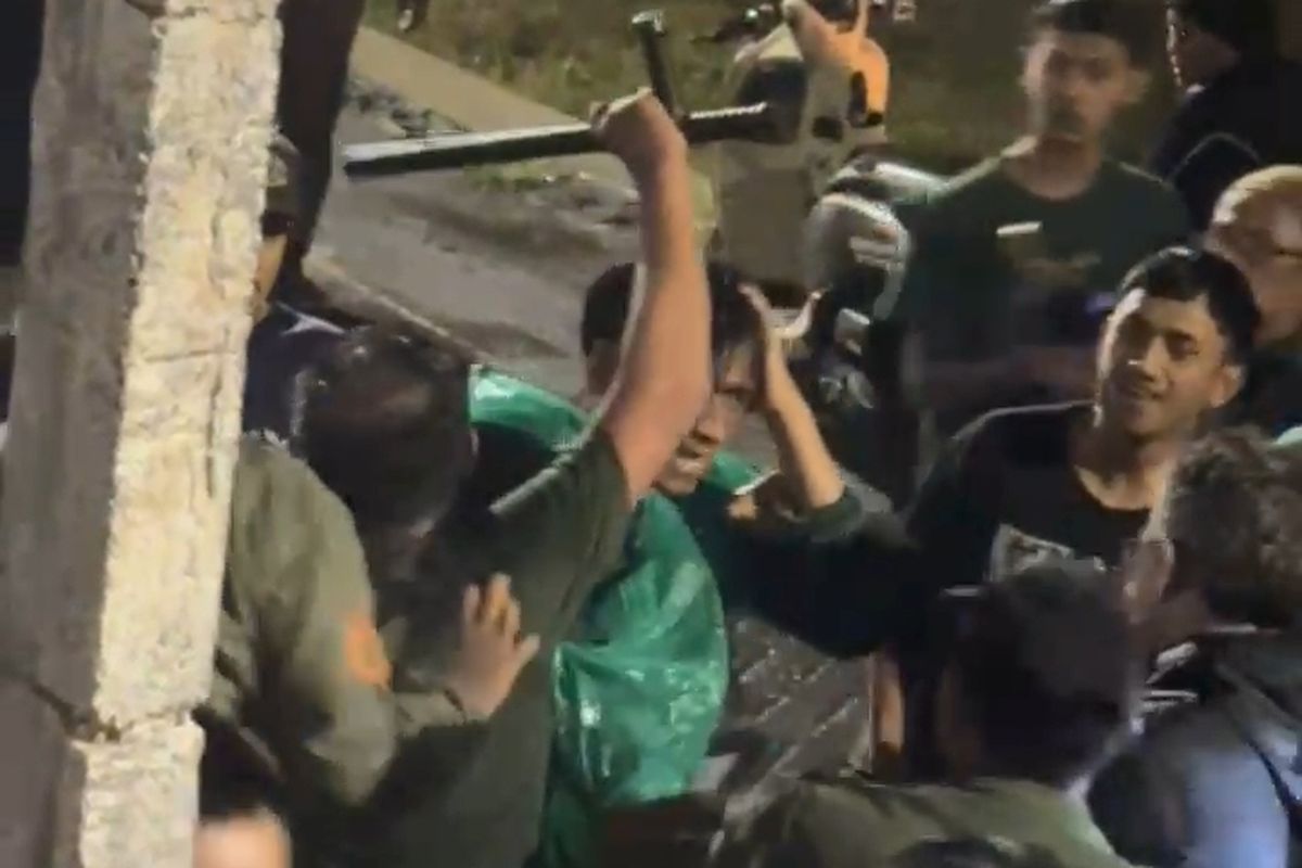 Maling Jeruk Satu Karung di Kota Batu Babak Belur Ditangkap Warga