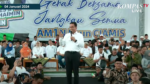 Anies: Jangan Hanya Memilih Berdasarkan Foto, Pilih Berdasarkan Dialog dan Isi Pikirannya